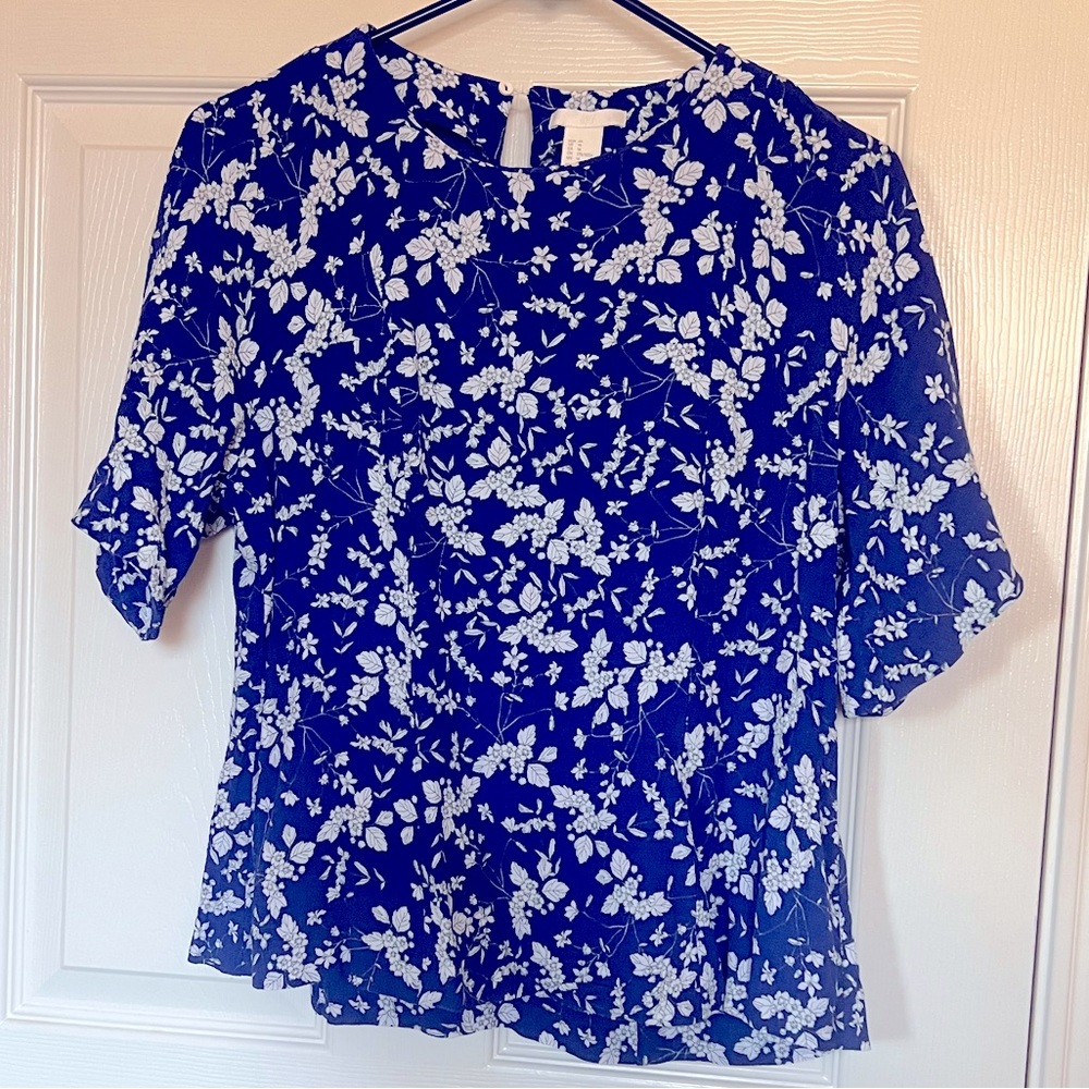 Semi Peplum Top